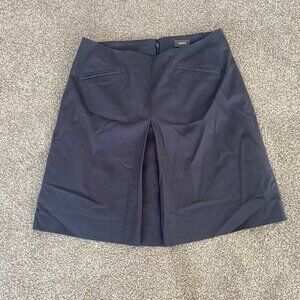 MEXX Dark Grey Office Work Uniform A-line Short Skirt ‎ Women's Size 6